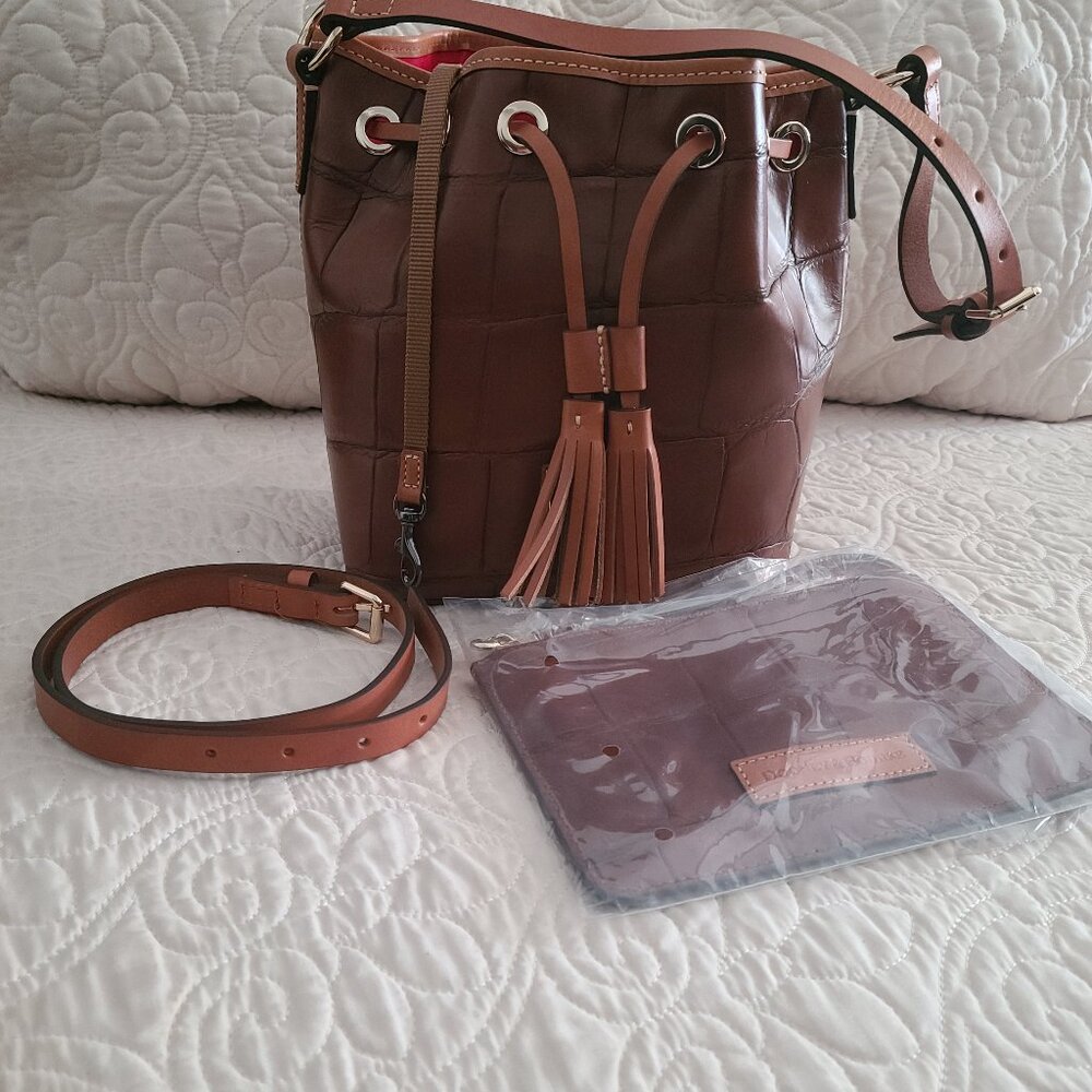 Dooney & Bourke Denision Croco Serena Crossbody